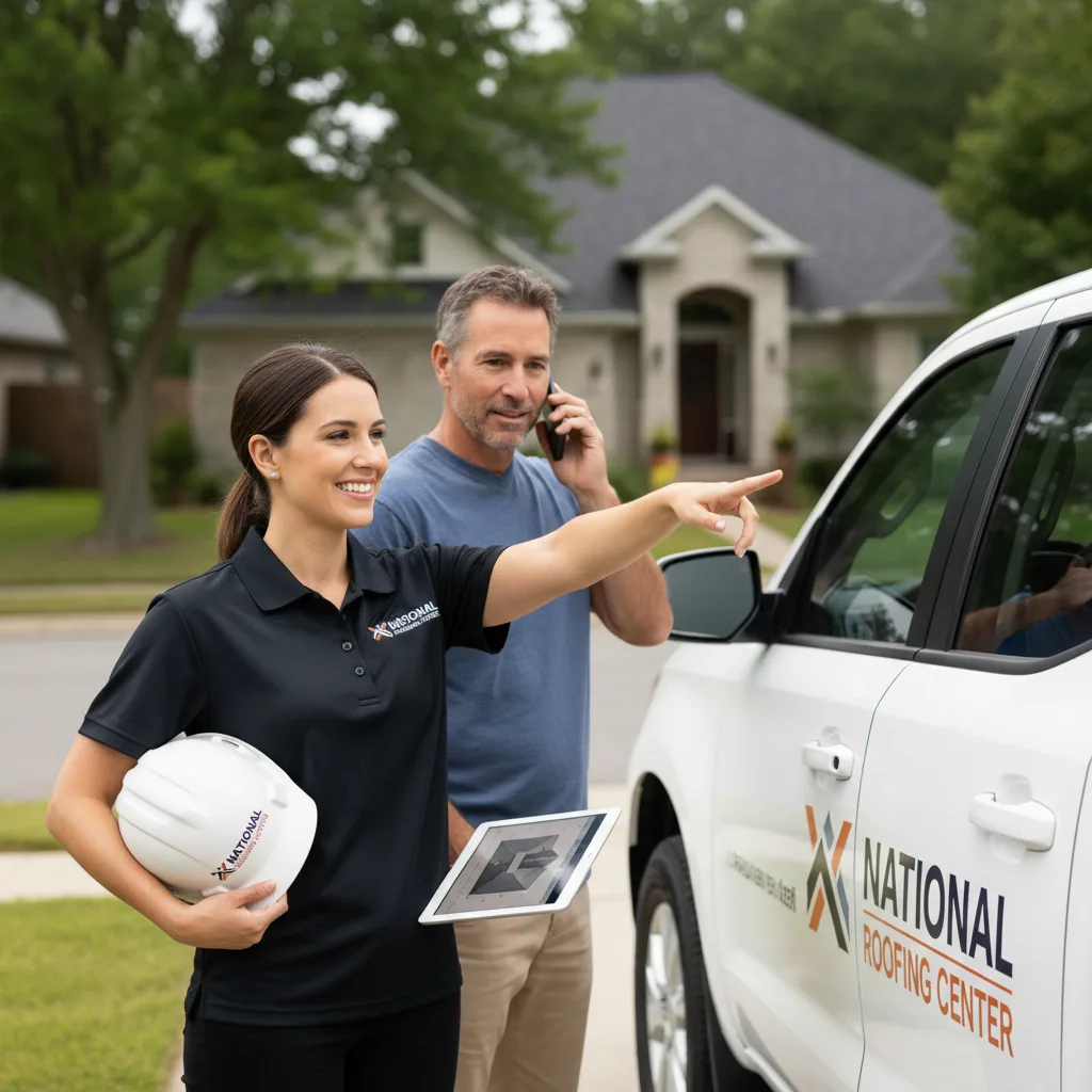National Roofing Center customer support in Wilton